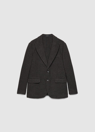 Einreihige Hahnentritt-Jacke