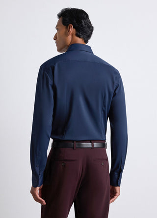 Camicia easy iron a tinta unita