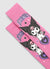 Non-slip socks with Kuromi print