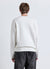 Plain-colour crew neck sweatshirt