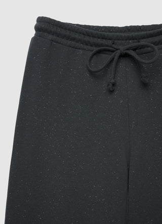 Pantaloni ginnici con coulisse effetto luccicante