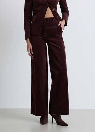 Pantaloni palazzo a tinta unita