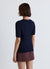 Cardigan a trecce con bottoni gioiello
