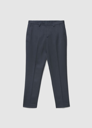 Pantaloni dritti tinta unita