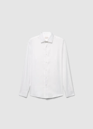 Unifarbenes Regular-Fit-Hemd