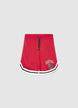 Pantaloncini sportivi in rete con stampa basket - 6-7