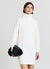 Rollkragenpullover mit Zopfmuster