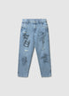 Baggy jeans with patches - 4-5