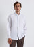 Plain solid colour button-down shirt