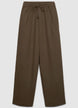 Pantaloni jogger misto lino - XS