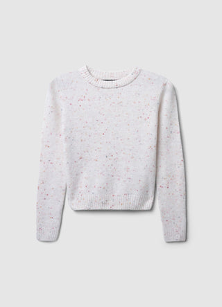Pull à col rond et boutons