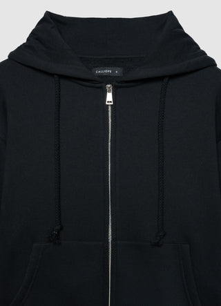 Felpa con cappuccio e zip