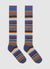 Long striped socks