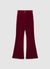 Pantalon flare uni