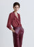 Shirt with ruffles and contrasting trims