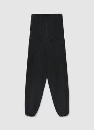 Pantalon harem à taille haute