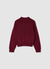 Pullover mit einfarbigem Perkins-Kragen