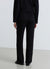 Soft solid-colour palazzo trousers