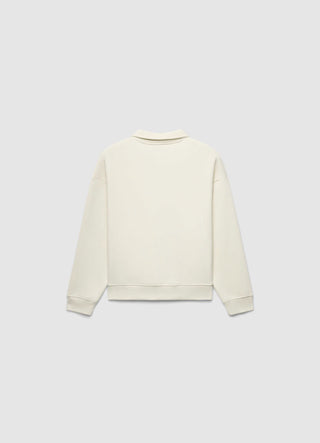 Sweat-shirt serafino avec col montant