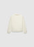 Sweat-shirt serafino avec col montant