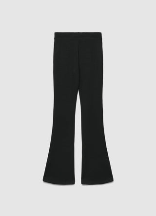 Flared gym trousers