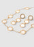 Set collana e orecchini con pendenti tondi