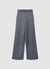 Soft solid-colour palazzo trousers