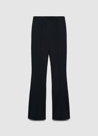 Leggings lunghi a costine svasati