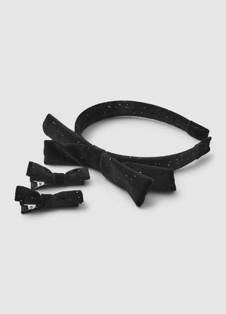 Pack 3 accessori capelli con fiocchi