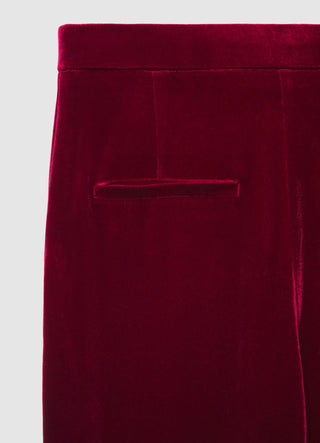 Pantalon flare uni