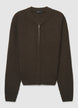 Strick-Bomberjacke mit Reißverschluss - XL