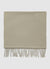 Satin scarf with fringes