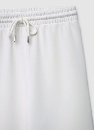 Palazzo trousers with drawstring