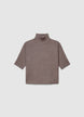 Maglia con collo cratere e maniche a 3/4 - XS/S