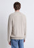 Long-sleeve solid colour polo shirt