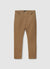 Pantaloni 5 tasche in drill a tinta unita