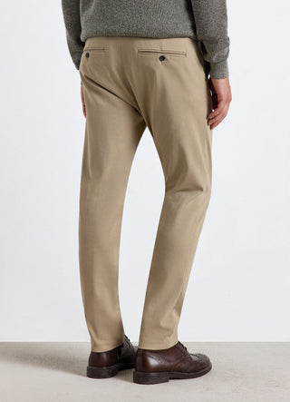Tailored slim chino trousers