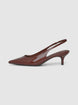 Slingback-Pumps mit spitzer Zehenpartie - 36