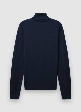 Pull à col roulé uni