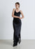 Asymmetrisches Negligé-Kleid mit Spitze