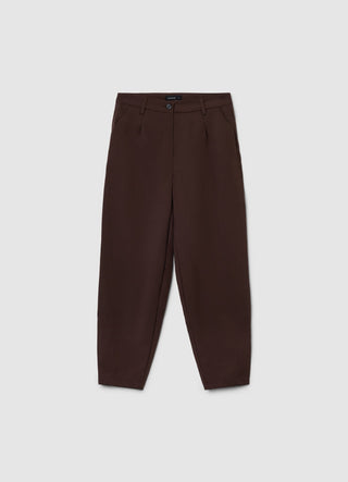 Solid colour balloon trousers