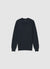Long-sleeve solid colour polo shirt
