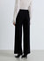 Jeans wide leg con pieghe