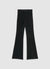 Leggings lunghi a zampa in ciniglia
