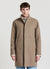 Cappotto con collo in piedi