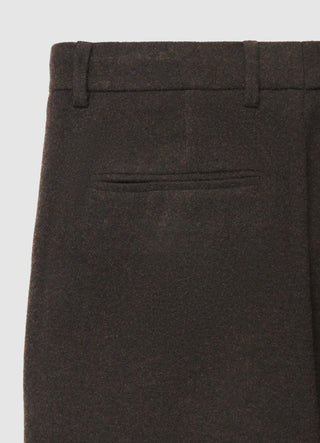 Pantalon droit à micro-motif