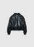 Bomber effetto pelle con colletto classico