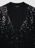 Cardigan con paillettes