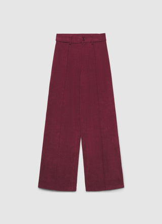 Pantaloni palazzo a tinta unita
