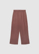 Uni-farbene Pyjamahose - XS